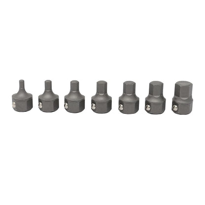 7-Piece Stubby Metric Hex Bit Set