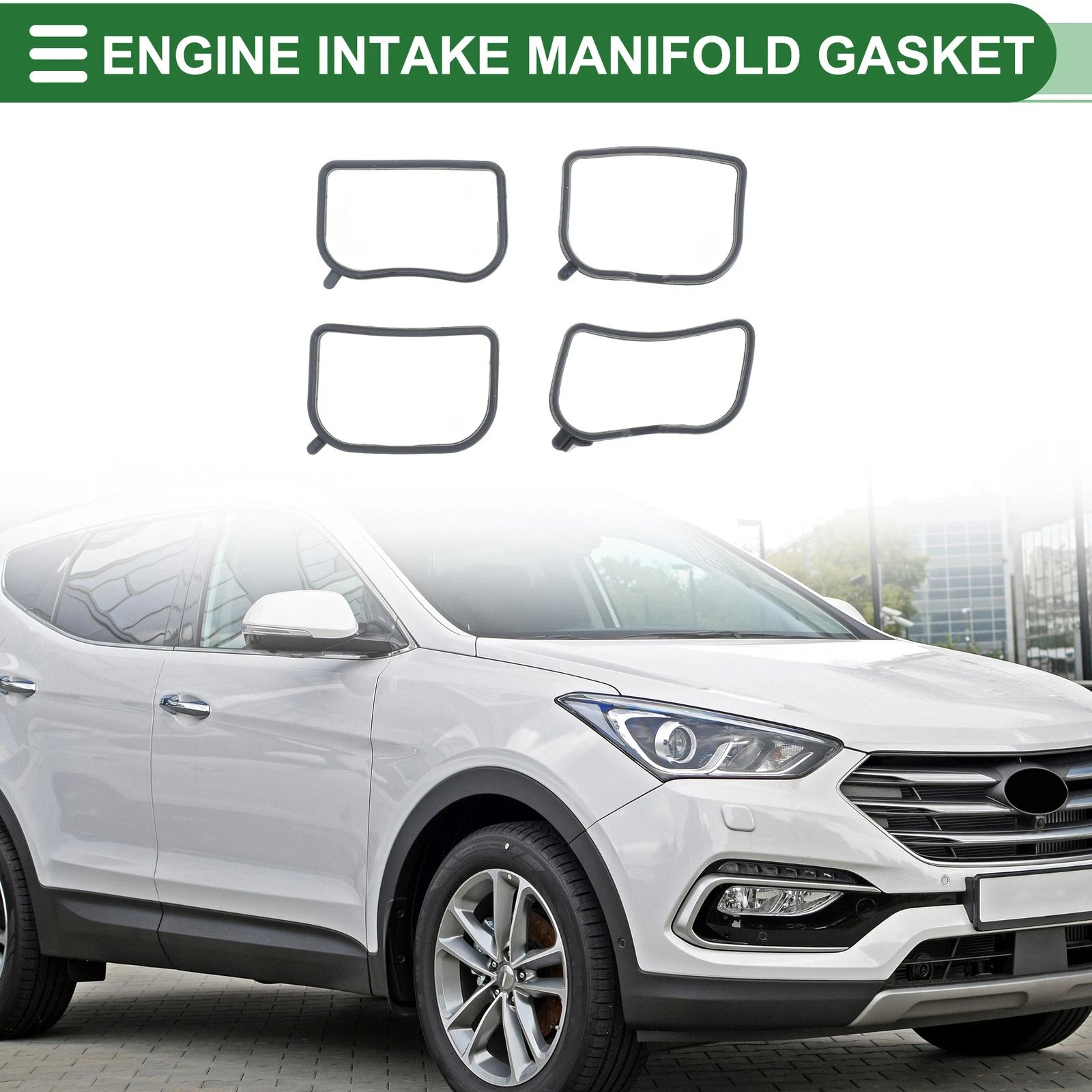 Engine Intake Manifold Gasket Replacement for Hyundai Santa (2012–2018)