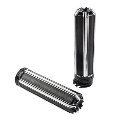 1" Cable Throttle Hand Grips for Harley Touring Softail Dyna (2000–2023)