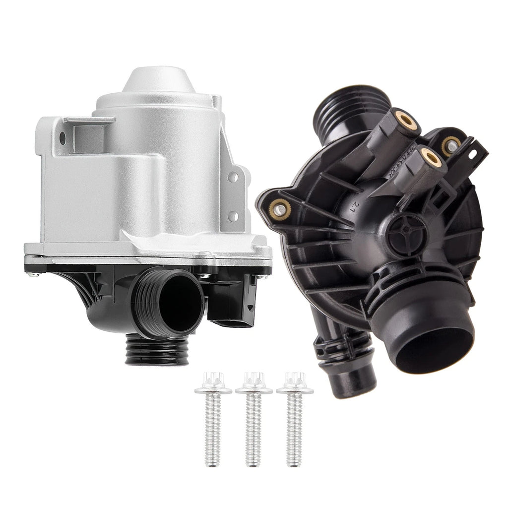 Water Pump Kit with Thermostat for BMW E60 E82 E88 E92 335i 535i (2007–2013)