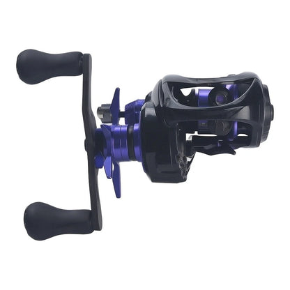 LED Backlit RPM Display Baitcasting Reel with DC Adjustable Braking System