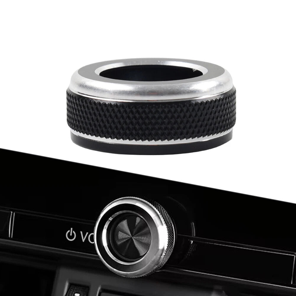 Black Console Volume Button Switch Ring For Lexus NX250 350h 450h 2022-2024