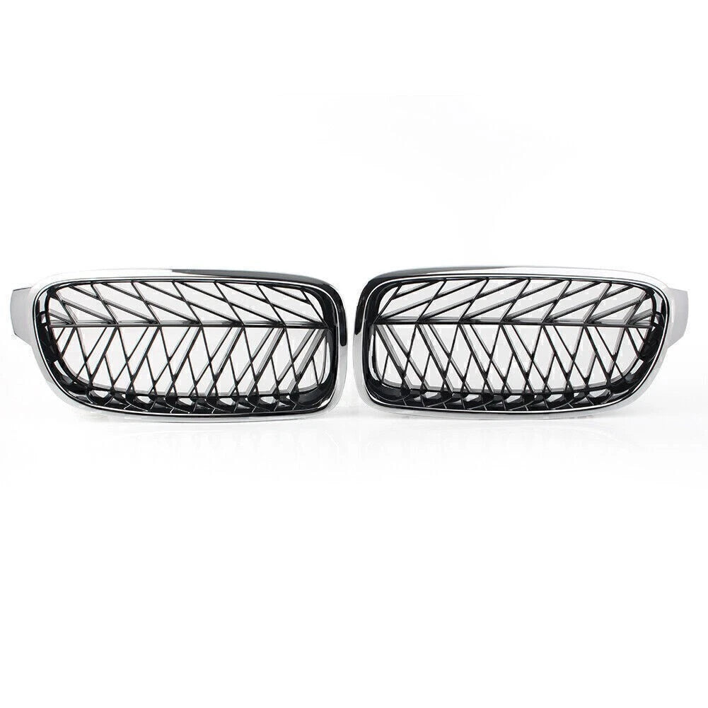 Honeycombe Style Mesh Front Bumper Grille for BMW 3 Series F35 (2013–2018)