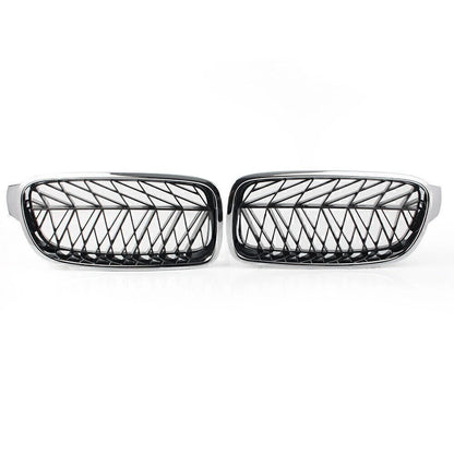 Honeycombe Style Mesh Front Bumper Grille for BMW 3 Series F35 (2013–2018)