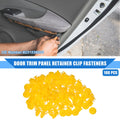 Door Trim Panel Retainer Clip Fasteners 100 Pack for Chevrolet Aveo (2004–2011)
