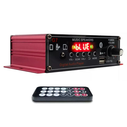 2-Channel Bluetooth 5.0 Mini HIFI Power Amplifier Audio Stereo