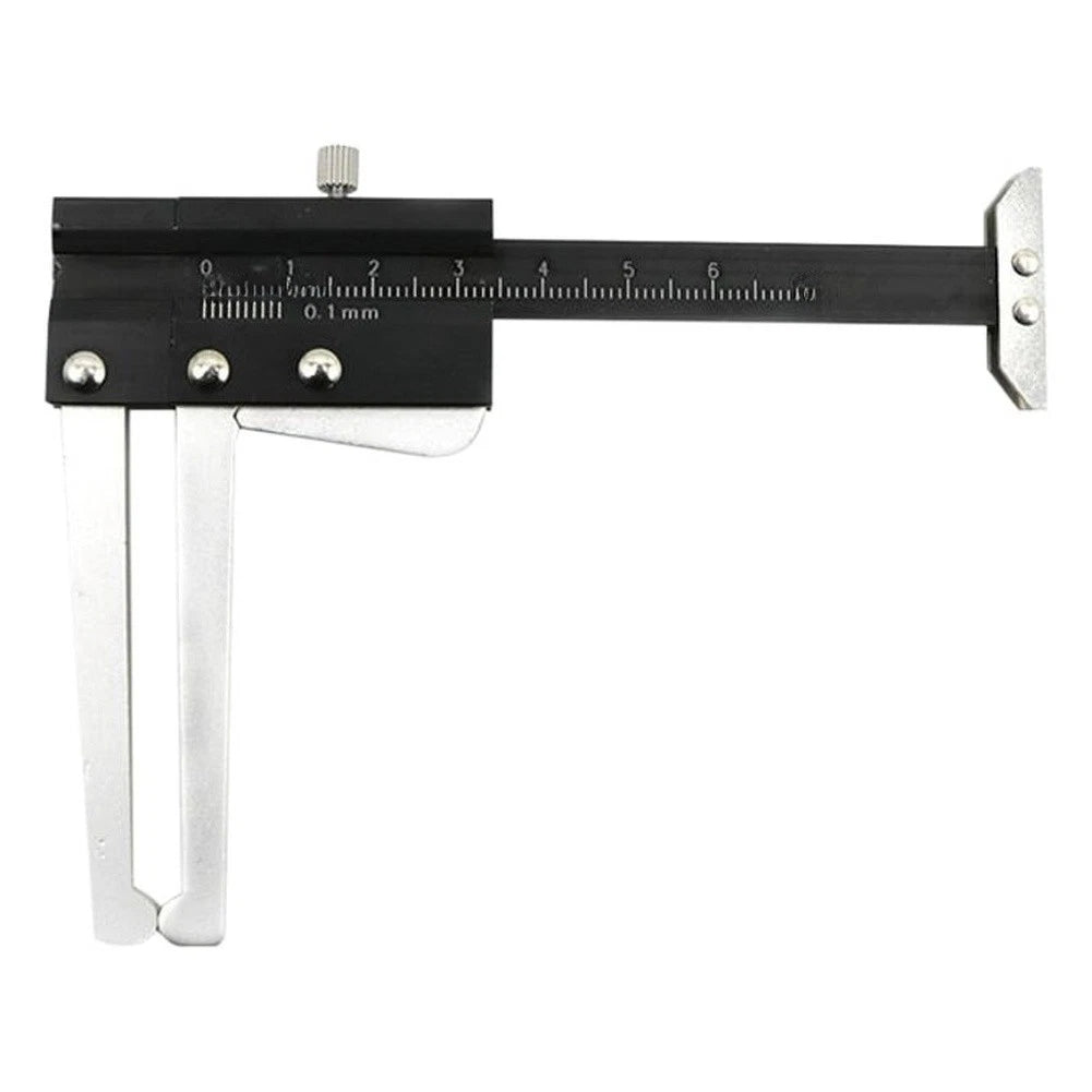 Brake Disc Thickness & Tire Tread Depth Gauge with Locking Screw Feature