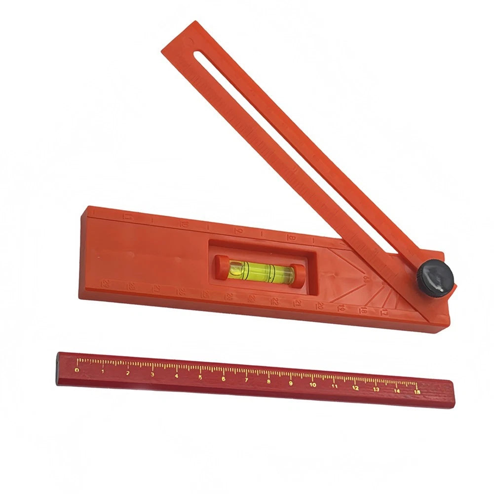 Marking Gauge Ruler with 360 Degree Rotation for Woodworking