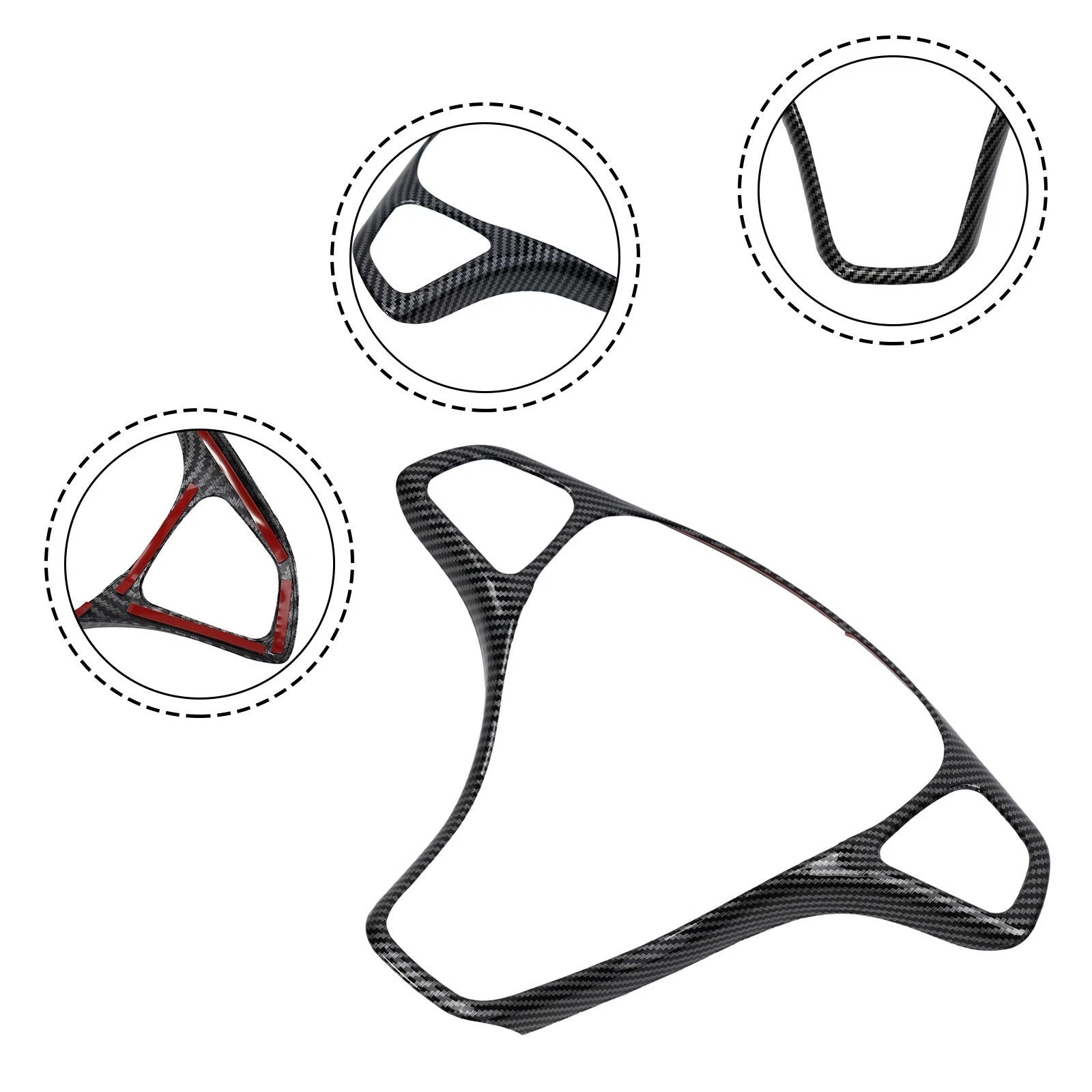 Steering Wheel Cover for (2014–2017) - ABS
