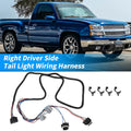 Right Tail Light Wiring Harness Replacement for Chevy Silverado 1500 2500 3500 (2014–2018)