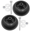 Deck Wheels Anti-Scalp Roller with Bolt Replacement for Hustler Mower (2011–2018)