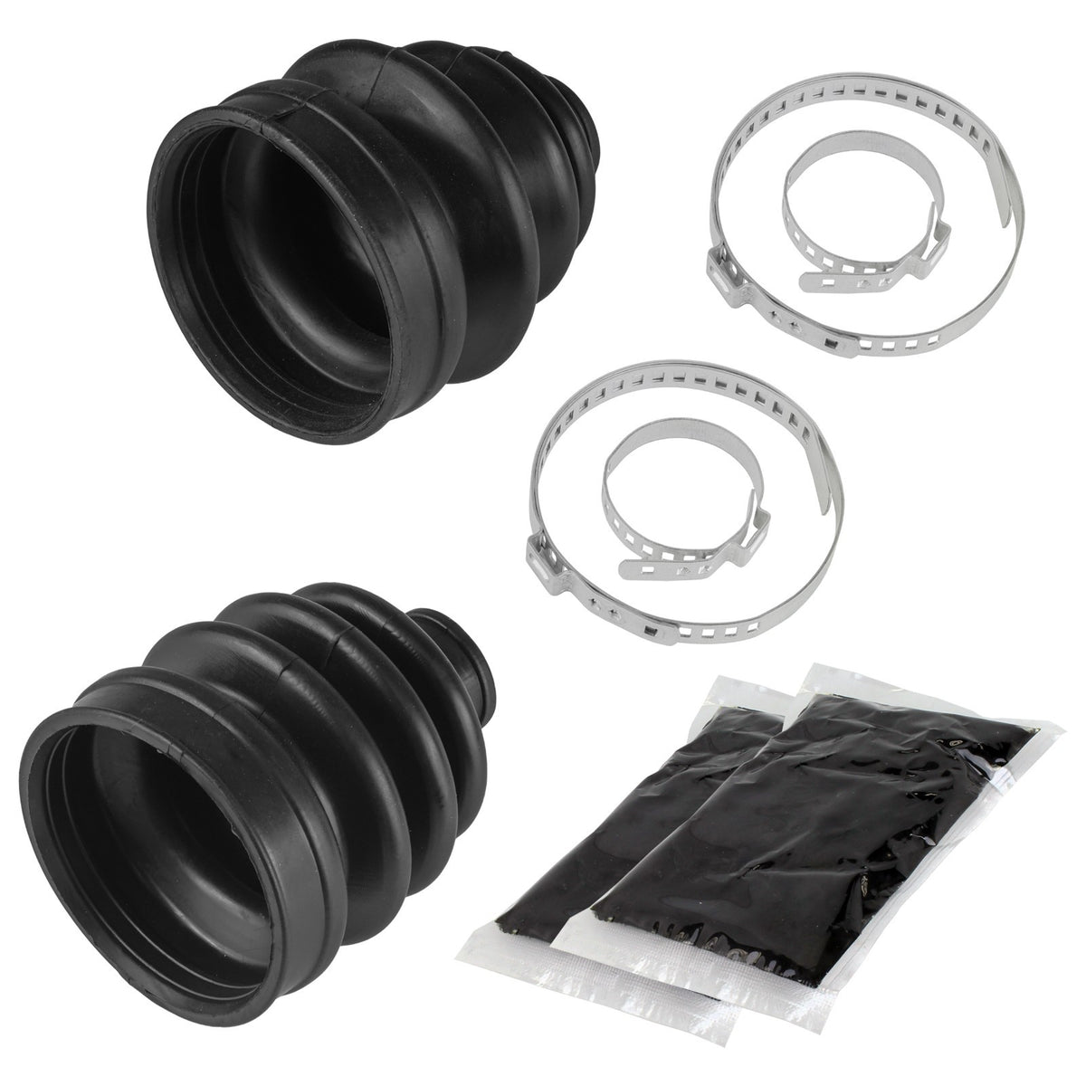 Front Inner Outer Axle CV Boot Kit for Honda TRX400FA Rancher (2004–2007)