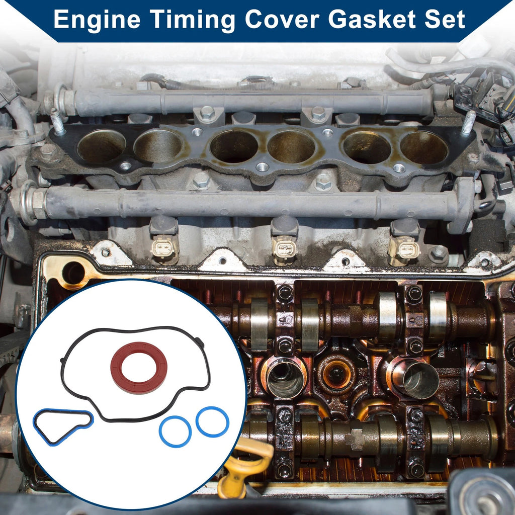 Engine Timing Cover Gasket Set Replacement for Dodge Durango (2003–2009)