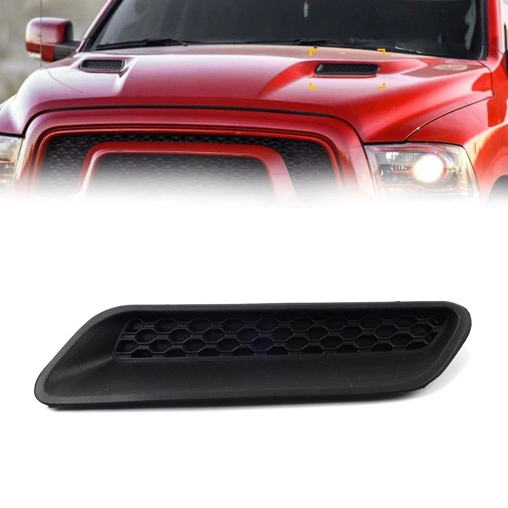 Left Side Hood Vent Bezel Grille Cover For Dodge Ram 1500 2500 3500