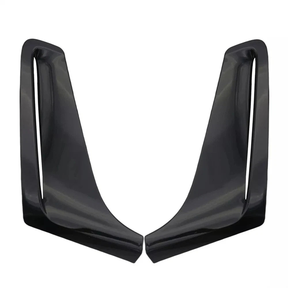 1 Pair Side Air Duct Molding Trims Glossy Black for BMW 7-Series (2016–2019)