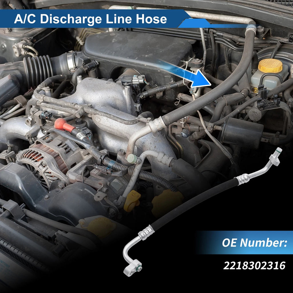 A/C Refrigerant Liquid Hose Replacement for Mercedes-Benz S-Class (2005–2013)