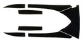 WSM Traction Mat for Sea-Doo GTX/RXT 951/1503 (2000–2009) - 012-308BLK