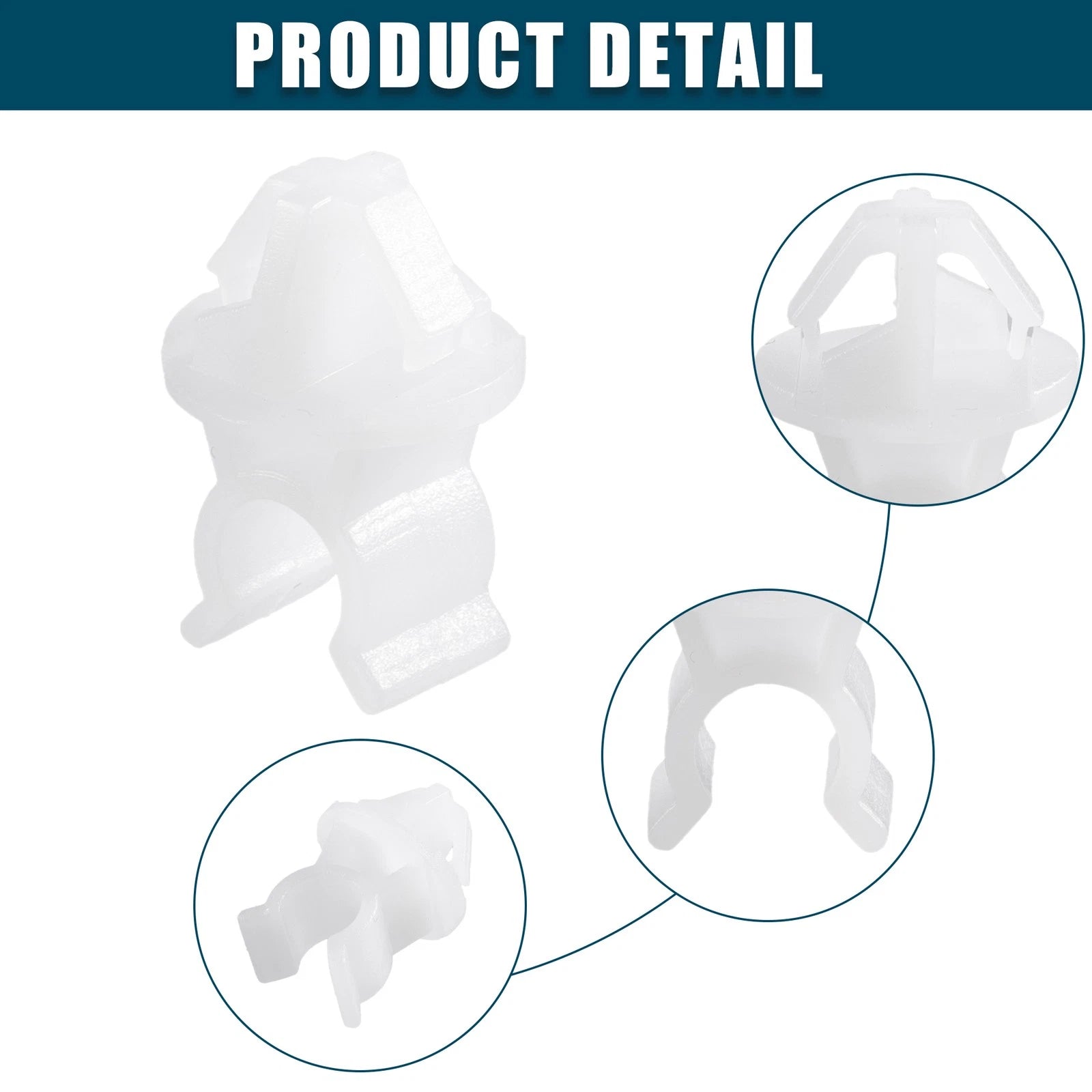 Hood Prop Rod Clip Retainer Replacement for Mitsubishi Lancer Mirage (2008–2020)
