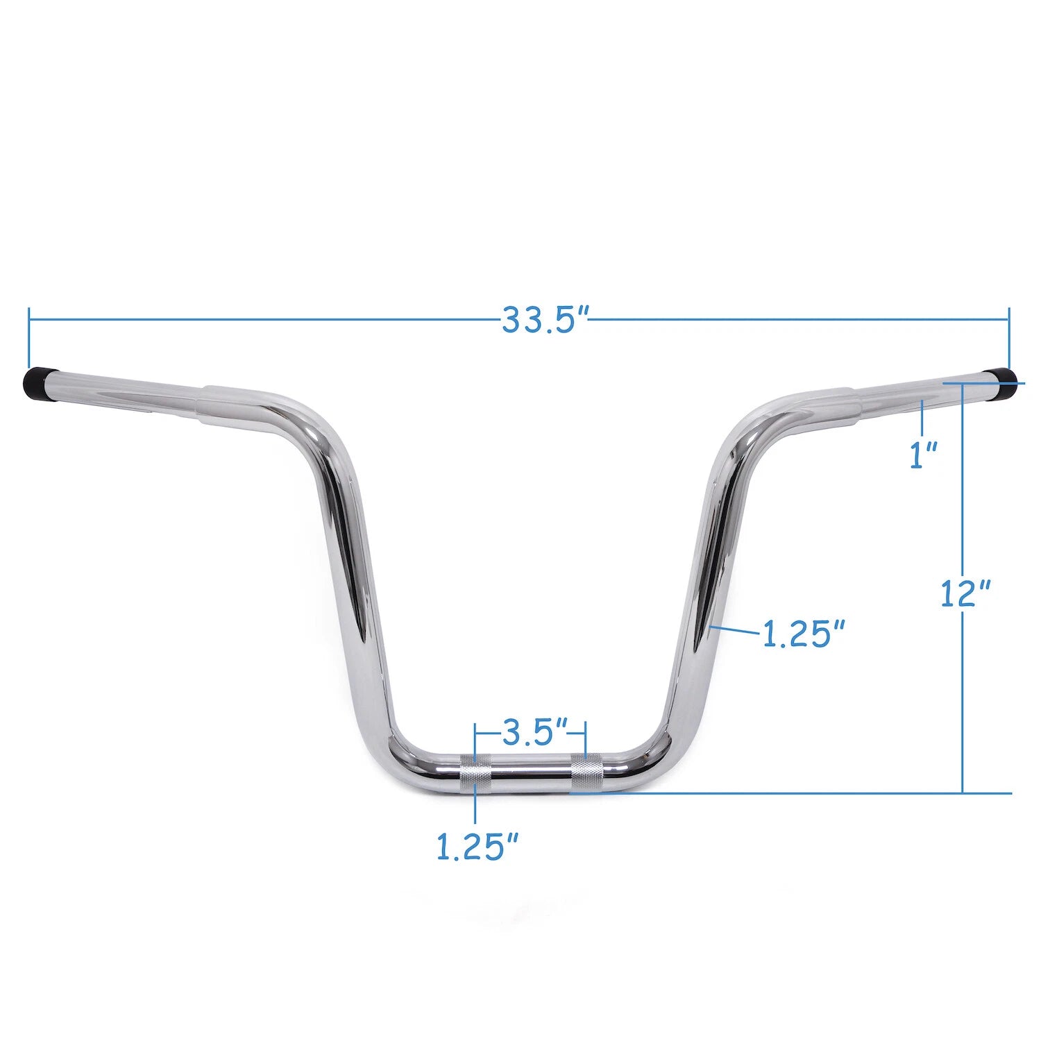 16" Fat Mini Ape Handlebar w/ Riser for Harley Softail FXSB (2013–2017) FXDF (2003–2017) FLHR