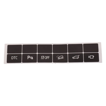 Dash Button Repair Stickers for BMW E70 E71 (2007–2013)