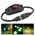 ON Off Switch for Inline Cord Waterproof LED Indicator