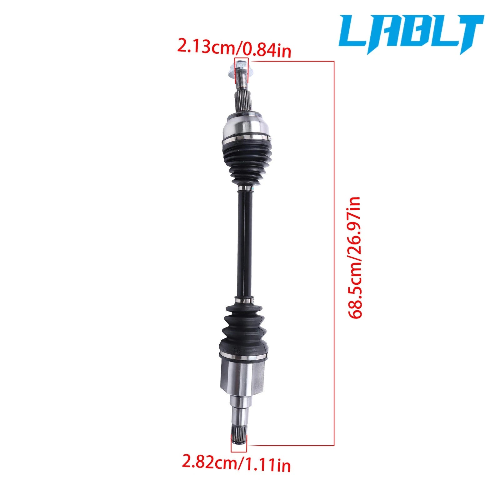 CV Axle Shaft Assembly Front Left for Ford Focus (2012–2016) 2.0L Manual Trans