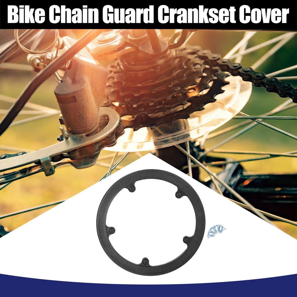 Bike Crankset Chain Wheel Cover Protector 5-Bolt for Universal (2005–2015)