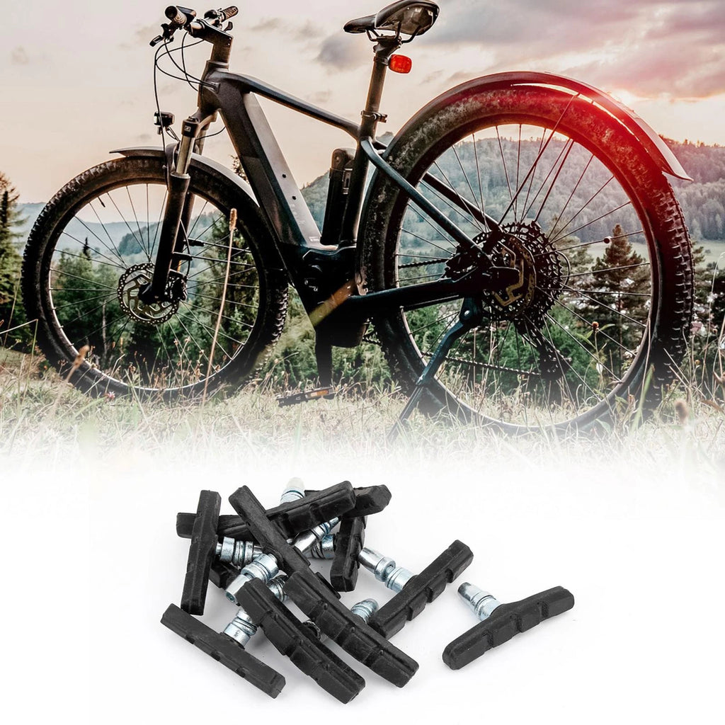 Brake Stop Pads Rubber Set 12 Pack for Mountain Bike (Any Year)
