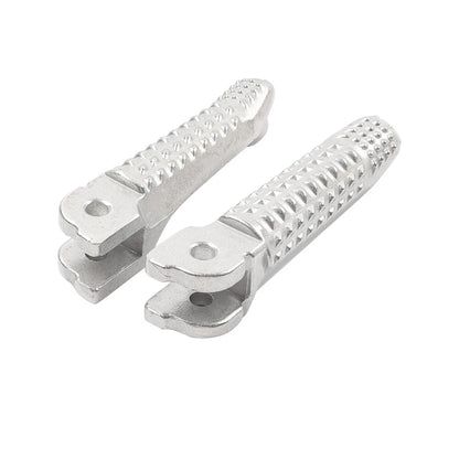 Pair Silver Front Driver Foot Pegs Footrest Pedals For BMW R nineT 2020-2024