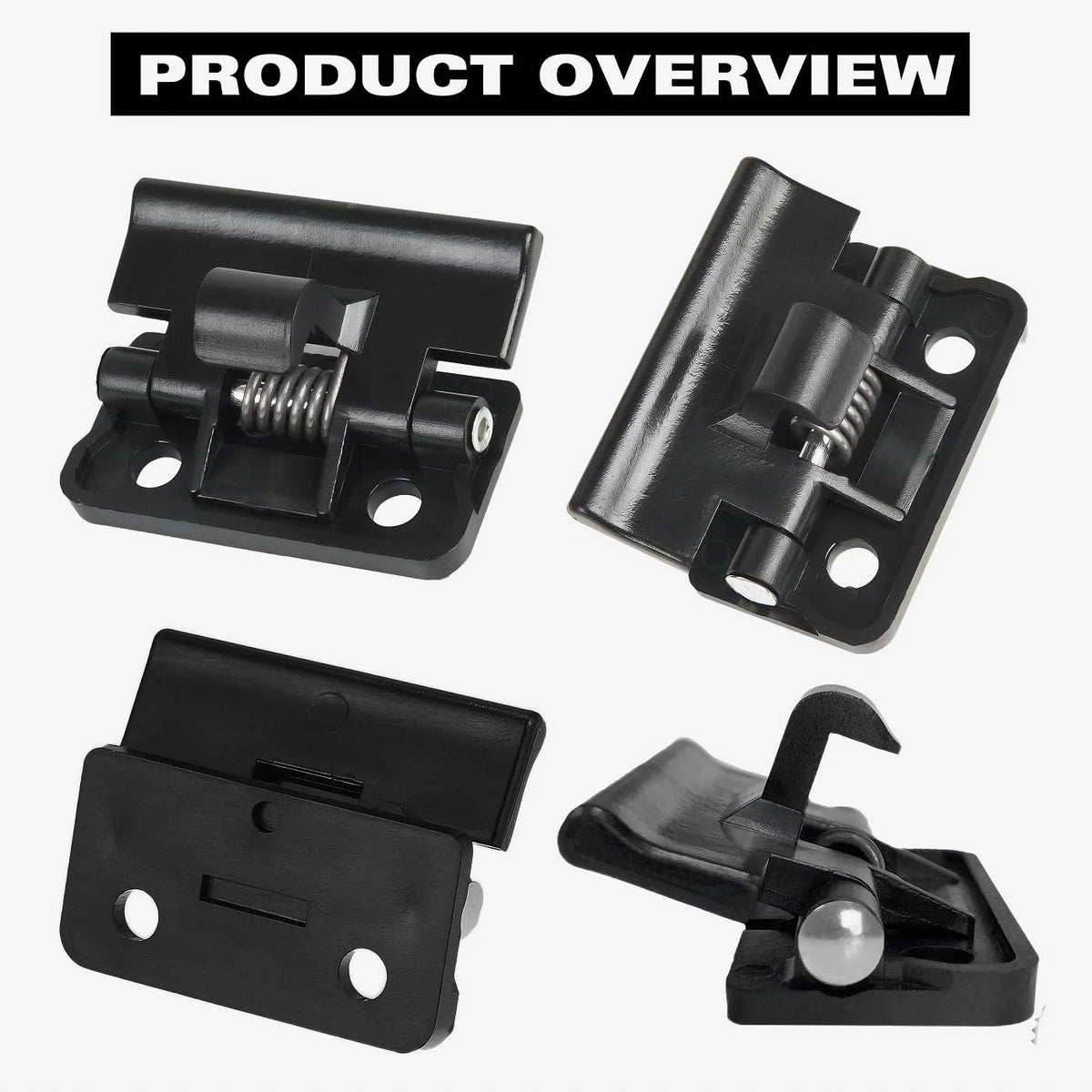 Glove Box Snap Fastener Latch Handle for Center Console (12080)