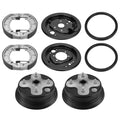 2X Front Brake Drum Hub Plate Cover Shoes Kit for Yamaha Timberwolf 250 (1992–1998)