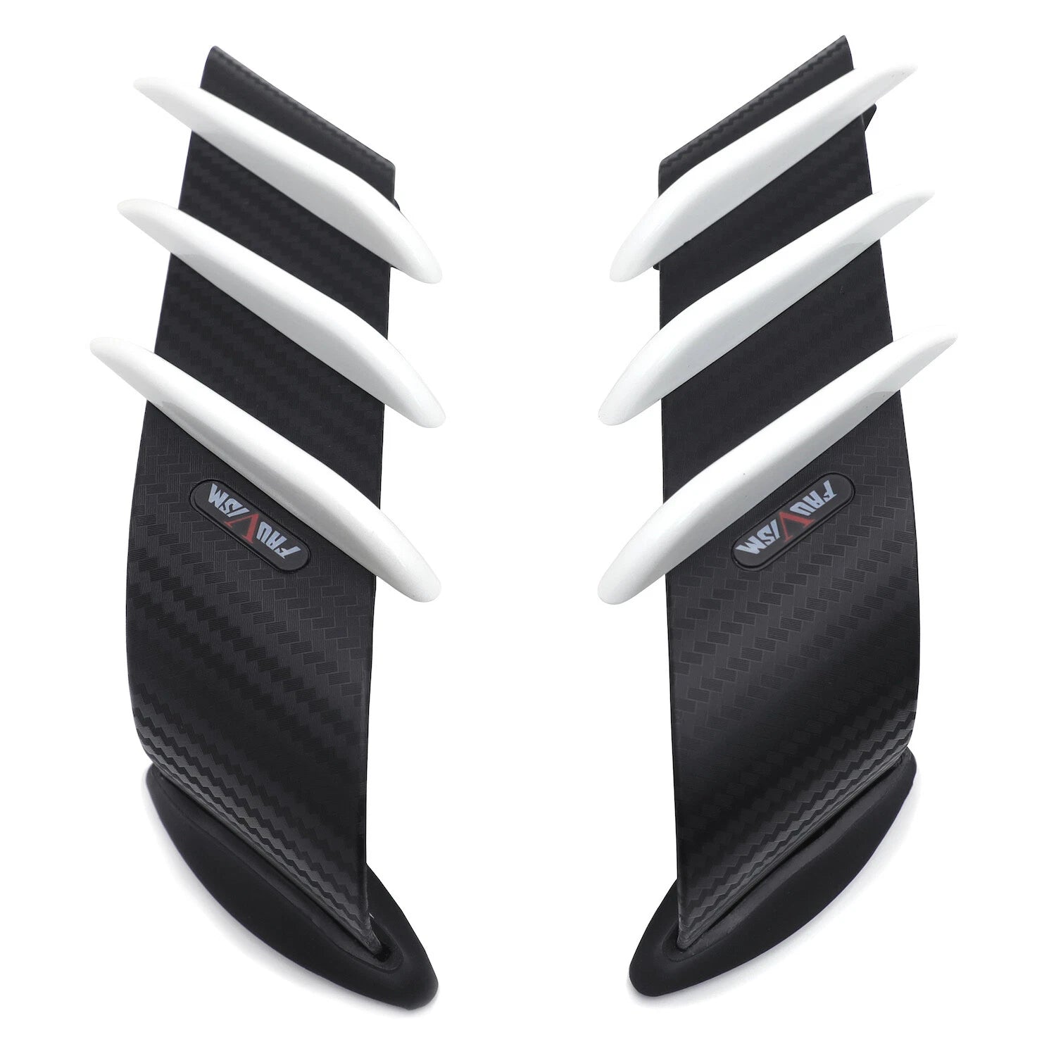 2Pcs Winglets Air Deflector Fairing Side Spoiler Trim for Motorcycle
