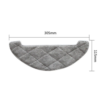 Set of 4 Mop Cloths for Tuvio TR04MLBB Vacuum Cleaner