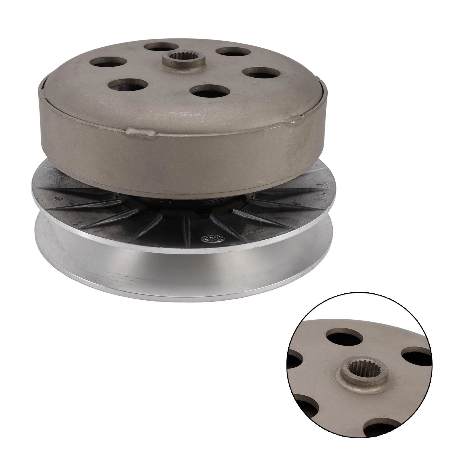 Front Complete Variator Set 2X 22101-HMA-000 for Sym Quad Lander 250 300