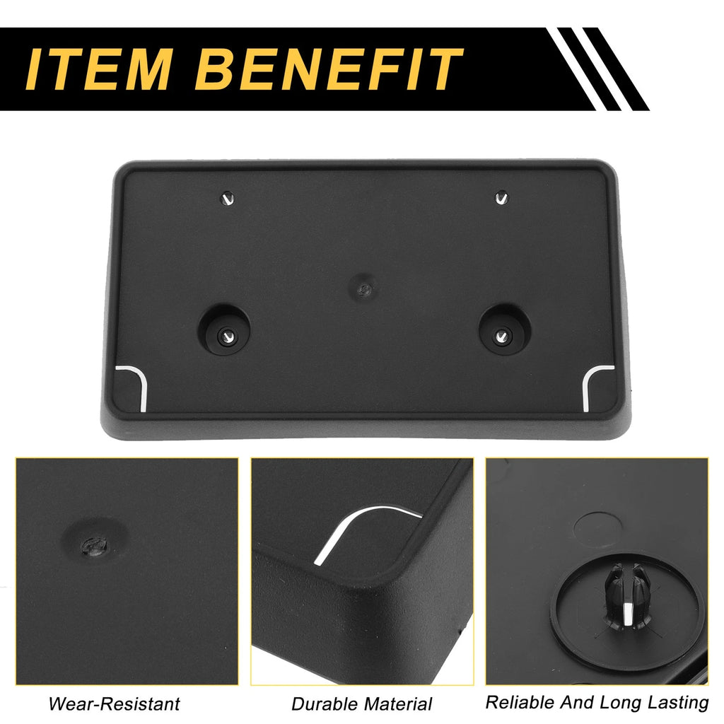 Front Bumper License Plate Bracket Holder for Dodge Ram 1500 (2013–2019)