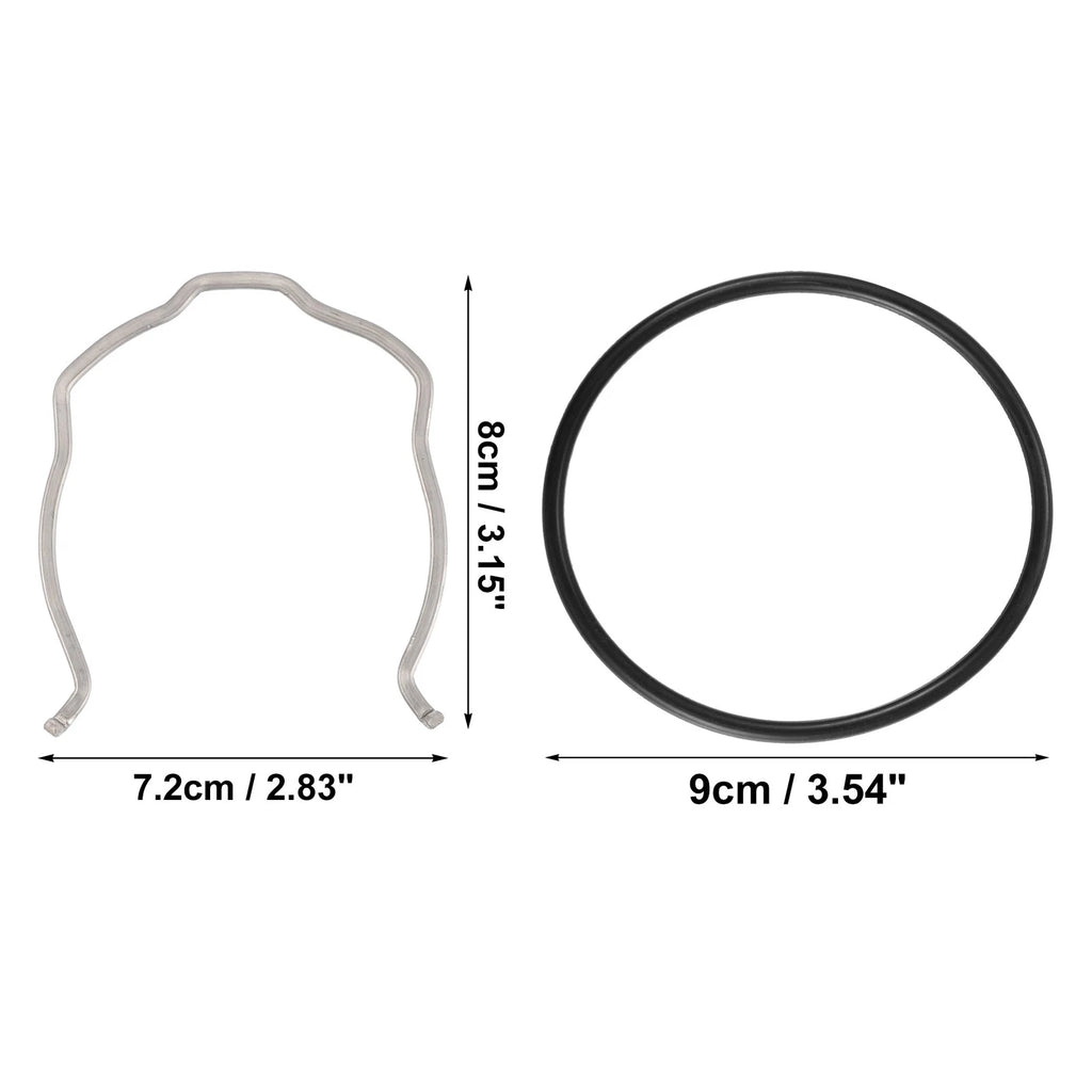 Charge Pipe C Clip Kit with O-Ring Seal Gasket for BMW X1 (2012–2015)