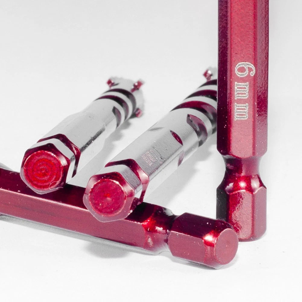 Eccentric Hexagonal Drill Bit for Clean Drilling Results