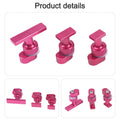 3Pcs Aluminum Alloy Tabs for Paintless Dent Removal