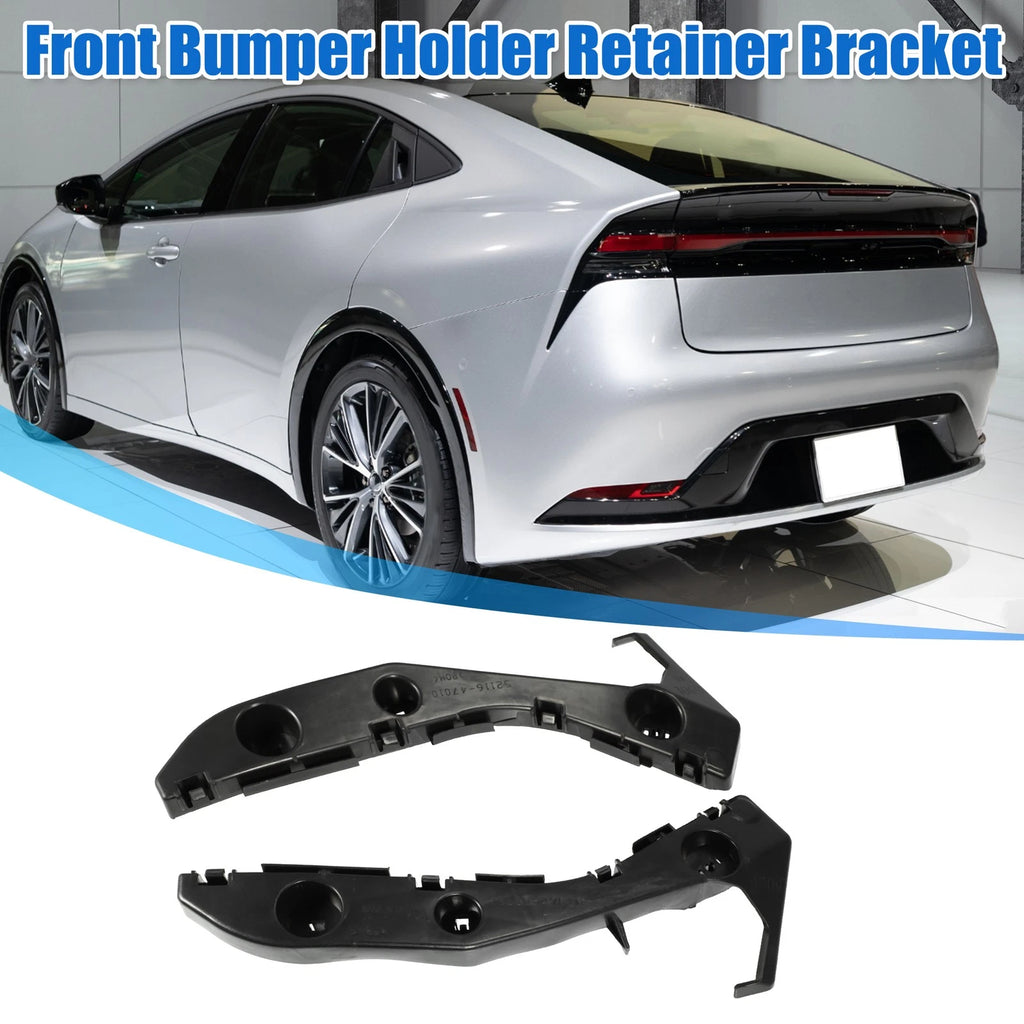 Front Bumper Cover Support Rail Pair Left Right for Toyota Prius (2010–2015)