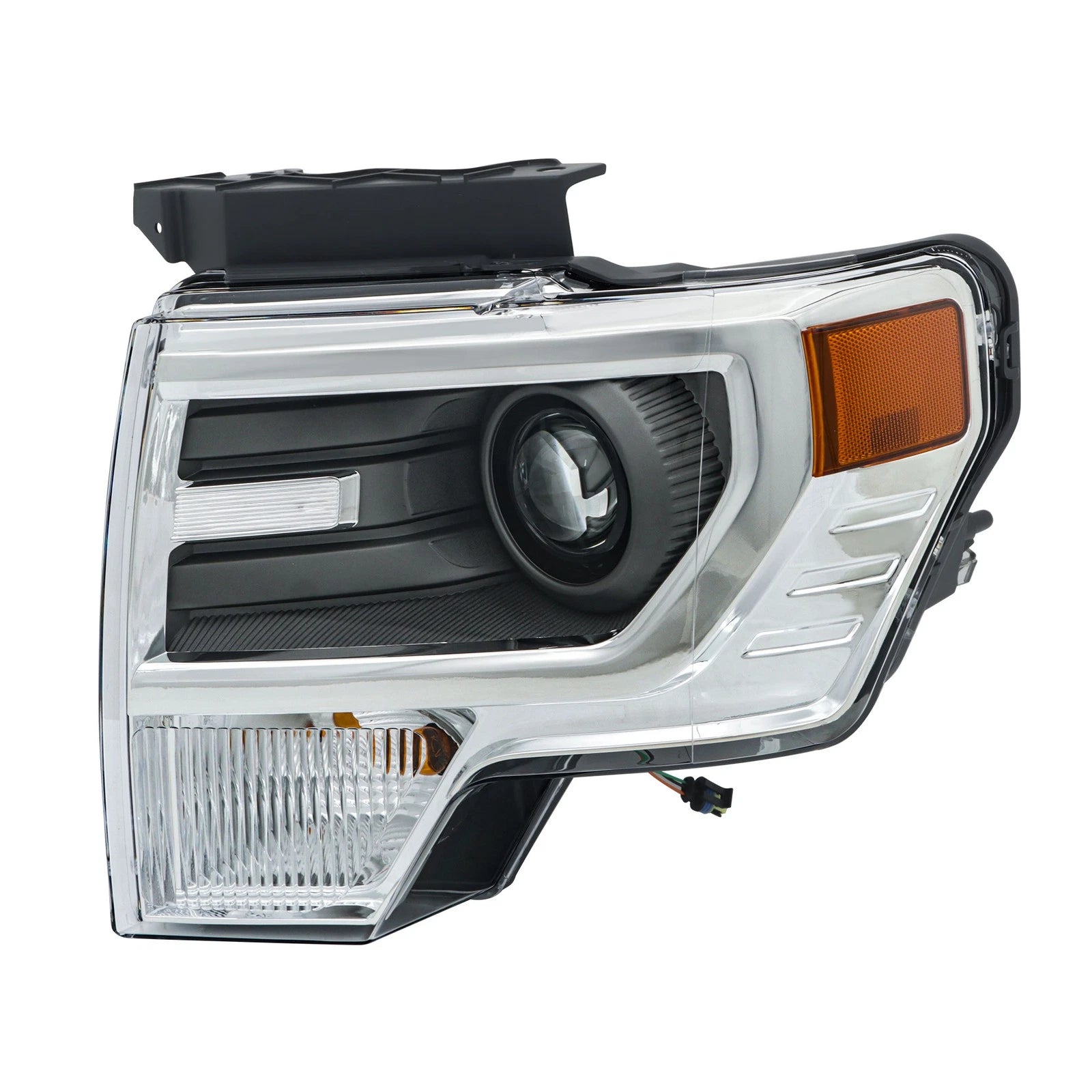 Chrome HID Front Headlight for Ford F150 (2013–2014) Left/Driver Side
