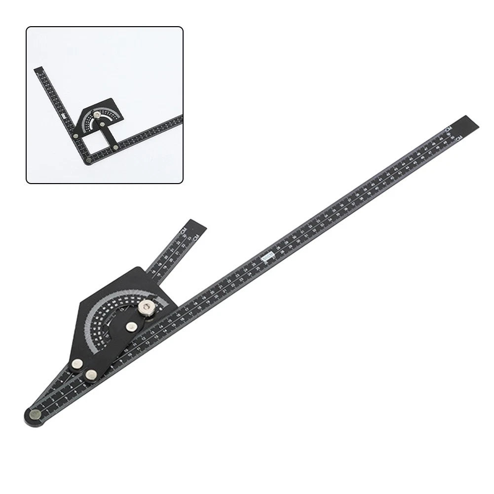 Multi Purpose Measuring Ruler for Woodworking and DIY Enthusiasts