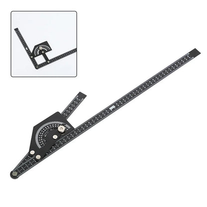 Multi Purpose Measuring Ruler for Woodworking and DIY Enthusiasts