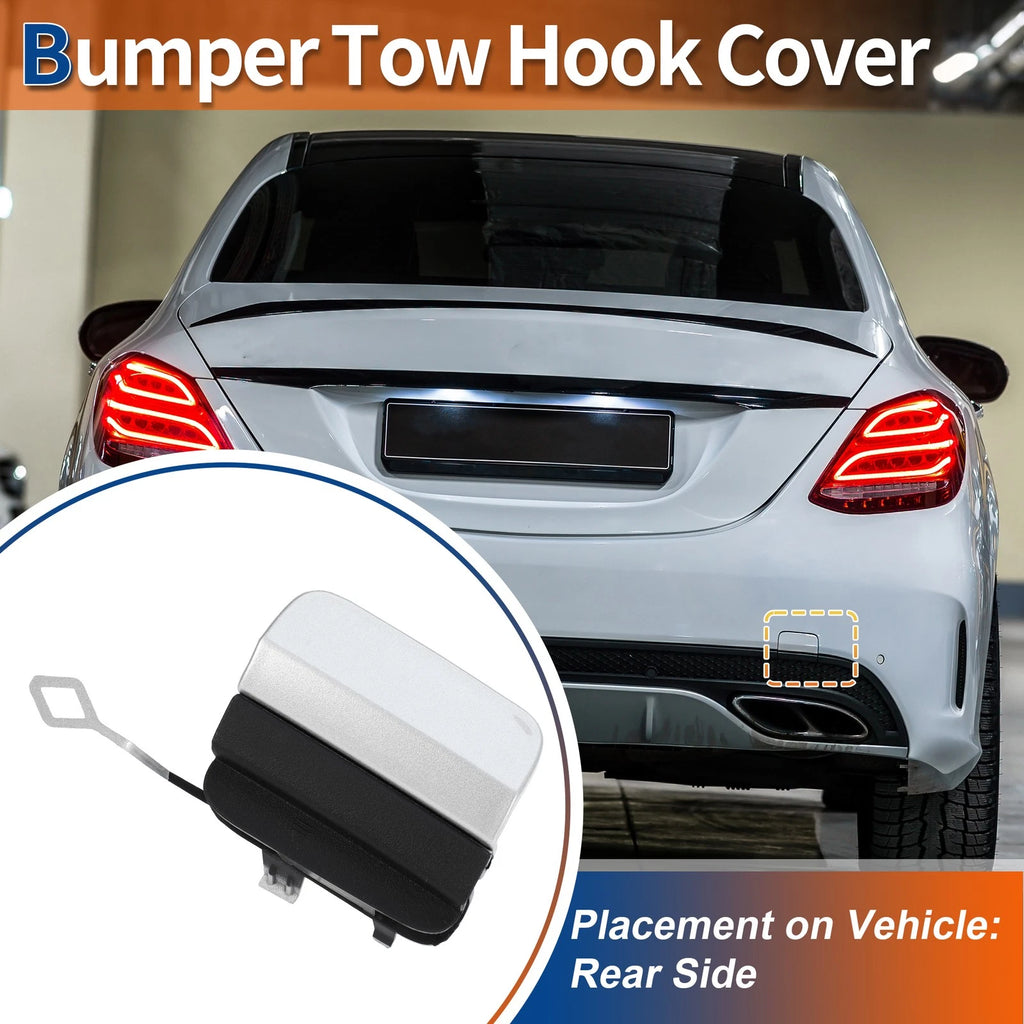 Rear Tow Hook Cover Replacement for Mercedes-Benz A-Class W177 (2019–2024)