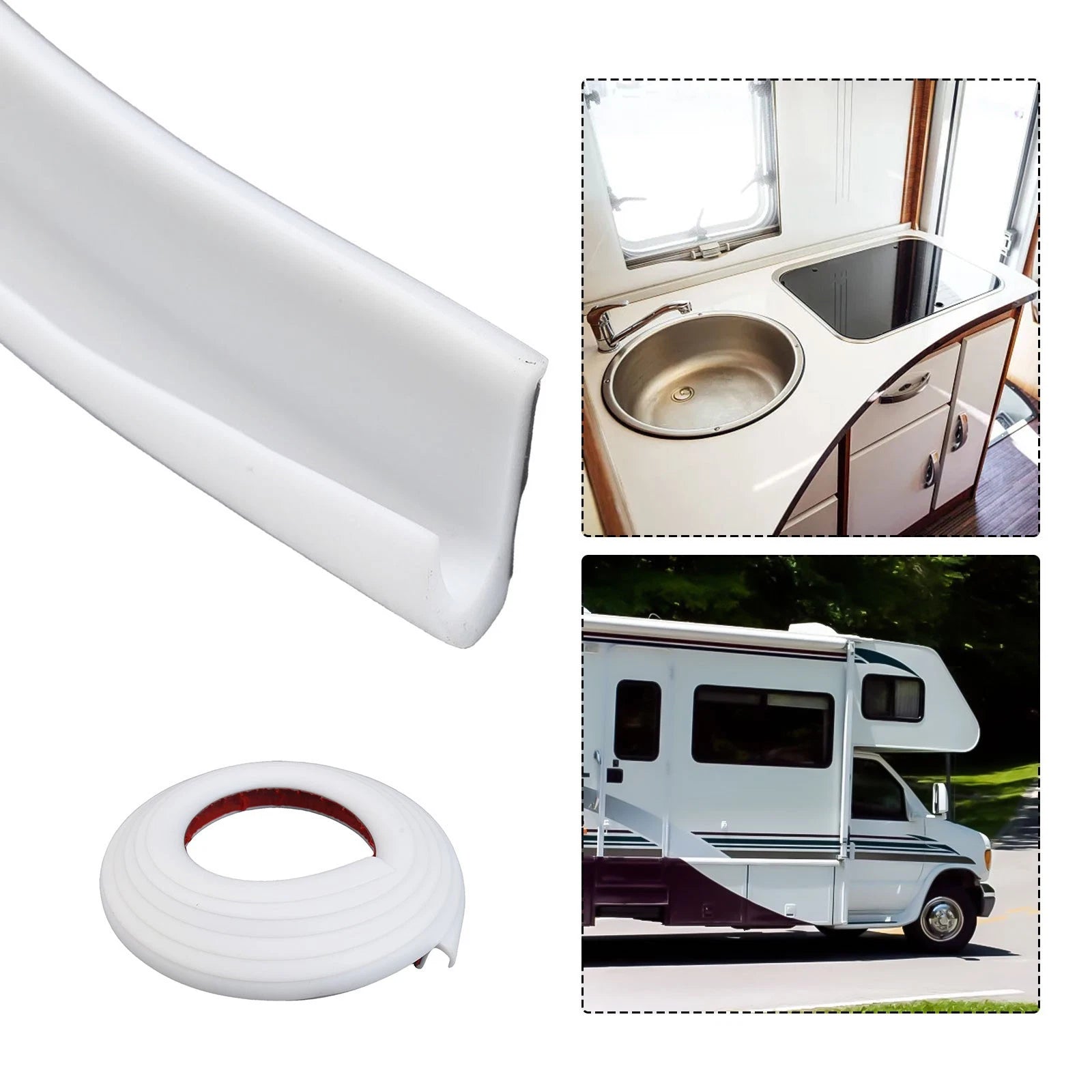 2m PVC Drip Track Molding for Vehicle Interior Protection