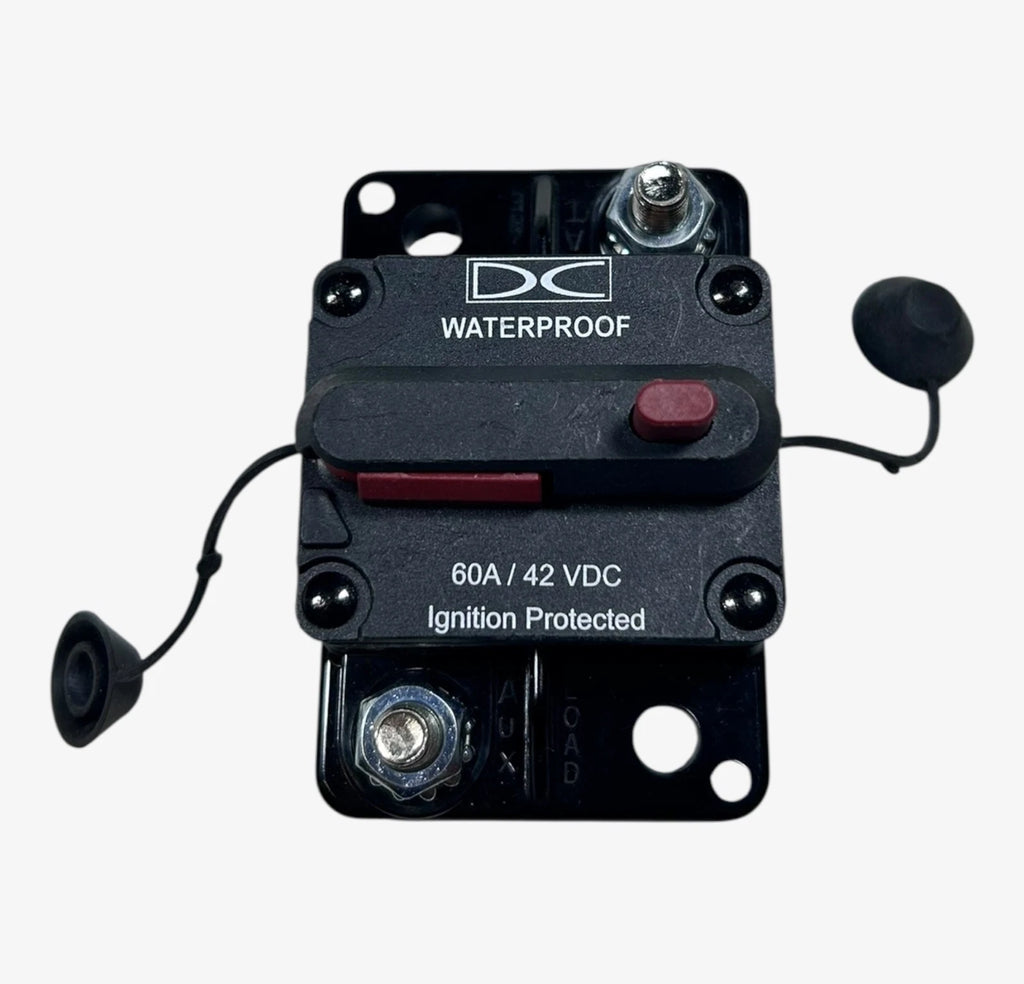 60A Ignition Protected Circuit Breaker for DC Applications (42VDC)