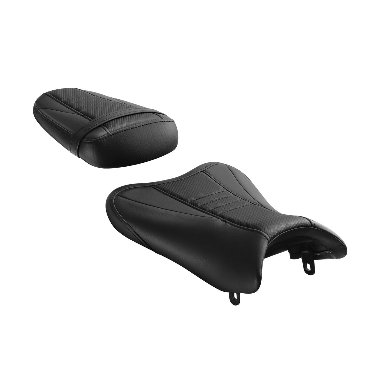 Driver & Passenger Seats for Suzuki GSXR600 GSXR750 (2008–2010) Black