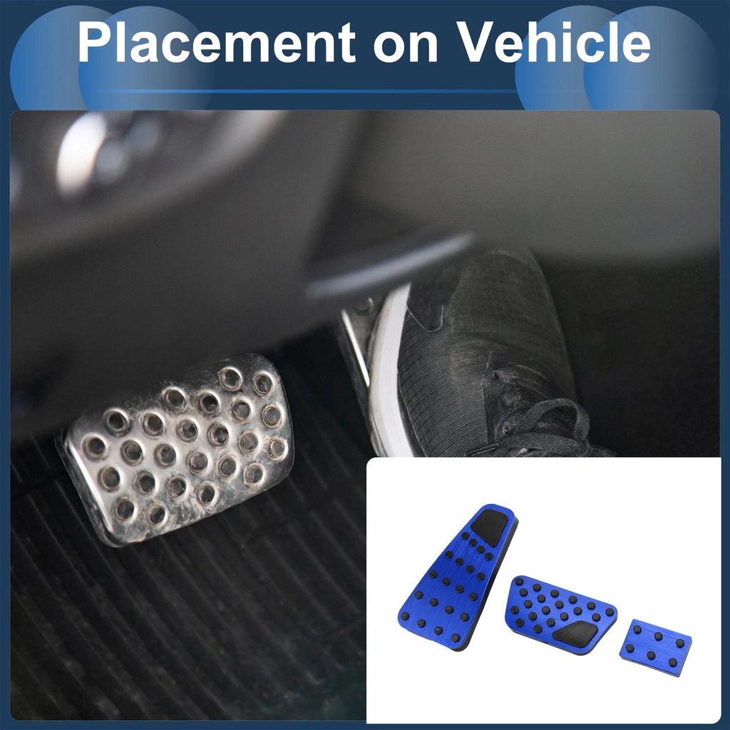 Automatic Foot Accelerator Pedal Covers Set for Dodge Ram 1500 (2010–2018)