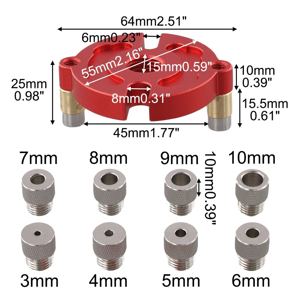 Vertical Hole Drilling Tool for Accurate Centerline Alignment