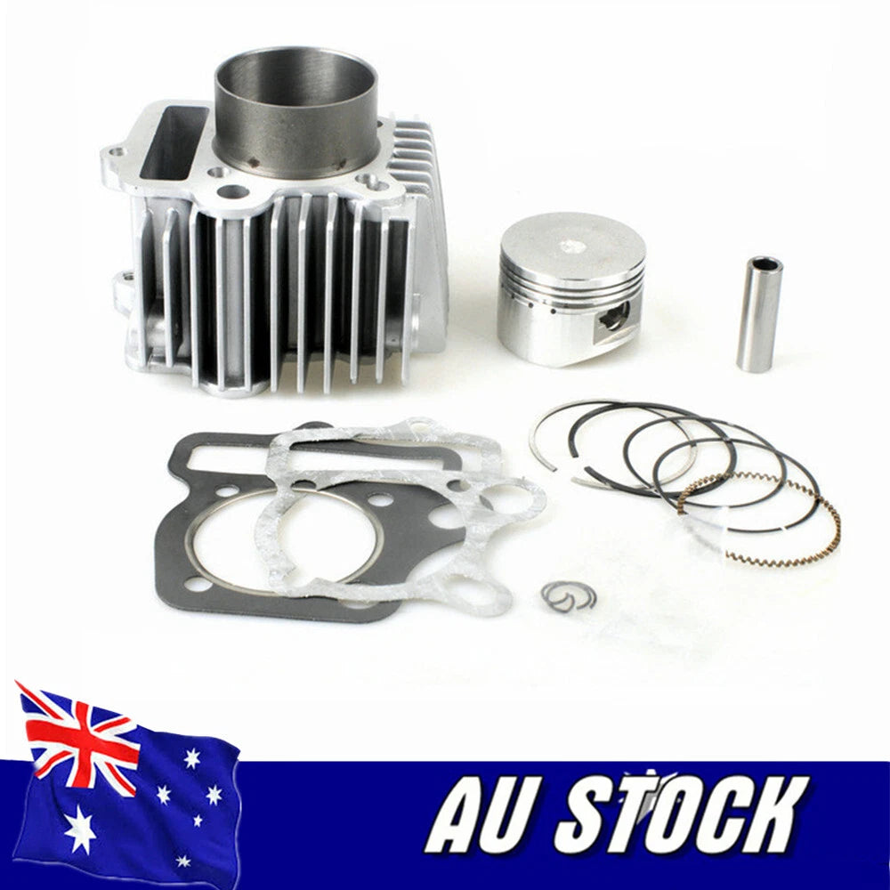 Big Bore Engine Rebuild Cylinder Kit 54mm Piston Ring Gasket for Honda TRX110