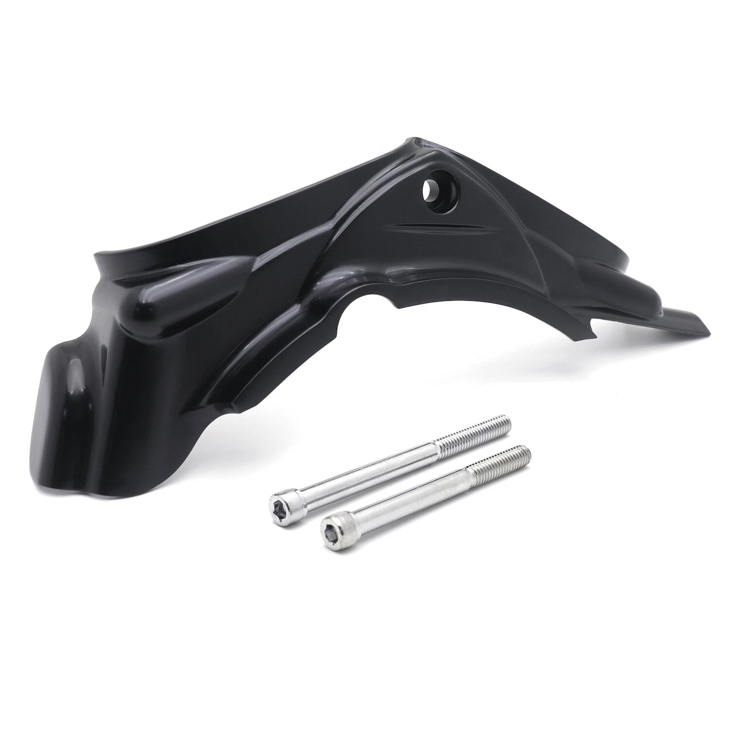 Black Cylinder Base Covers for Harley Electra Glide/Road Glide/Road King/Trike (2007–2016)